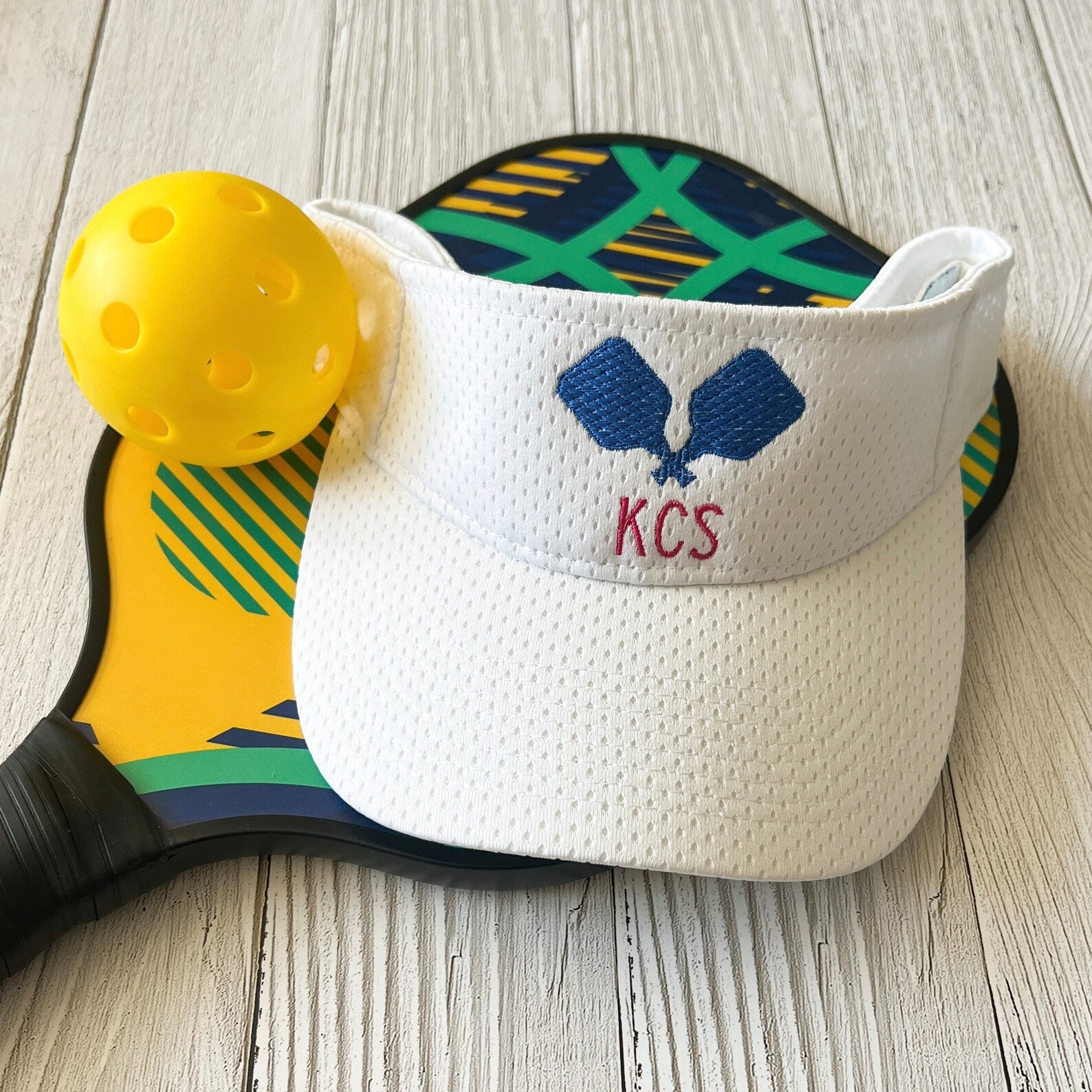 Custom Pickleball Visor | Monogrammed Visor | Pickleball Team Visor | Pickleball Lover Gift | Bridal Party Gift