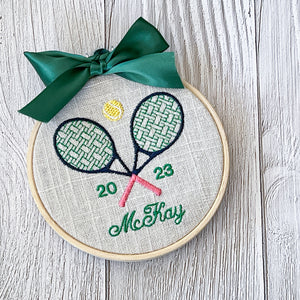 Custom Tennis Lover Ornament