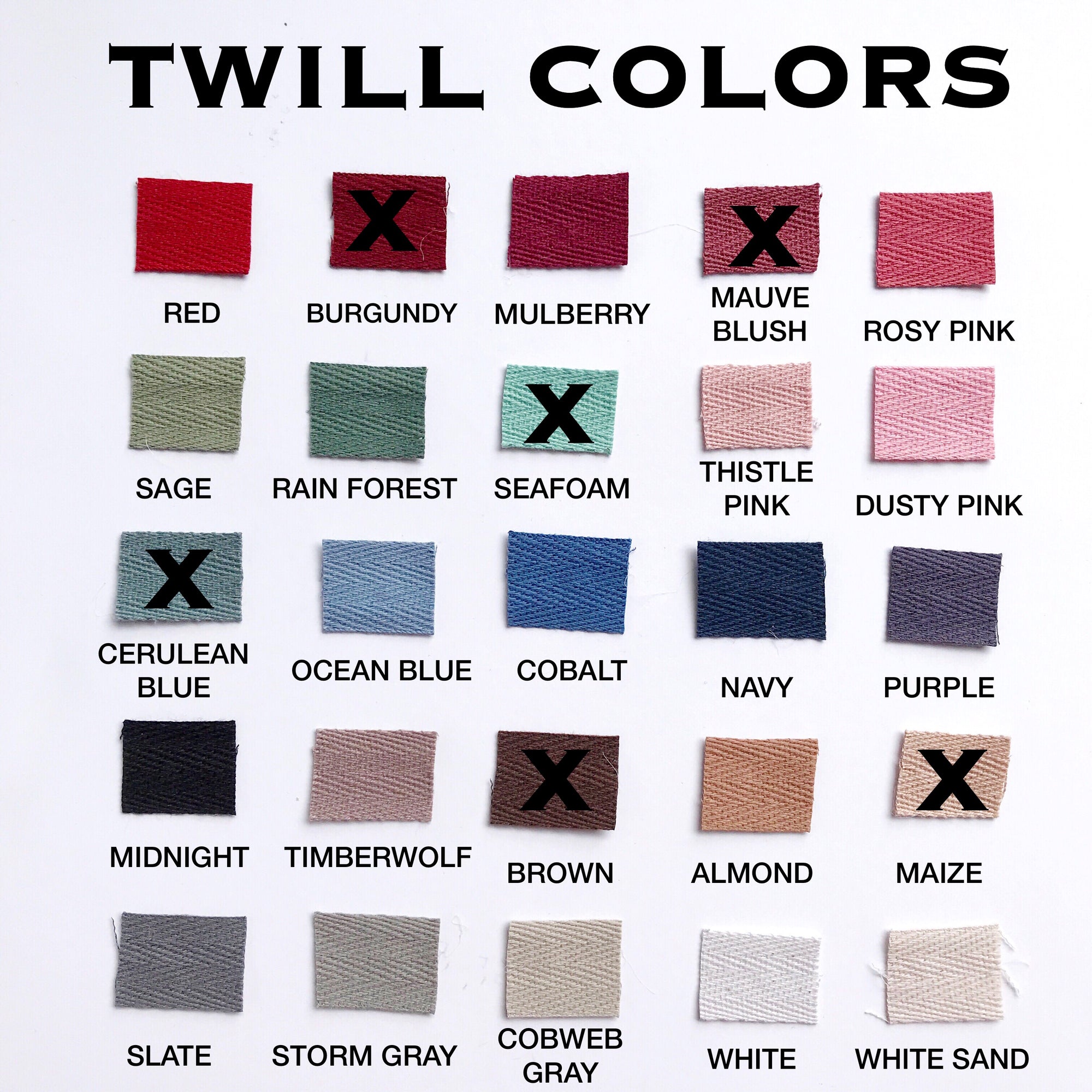 Custom Apron with Twill Ties - Regular Length