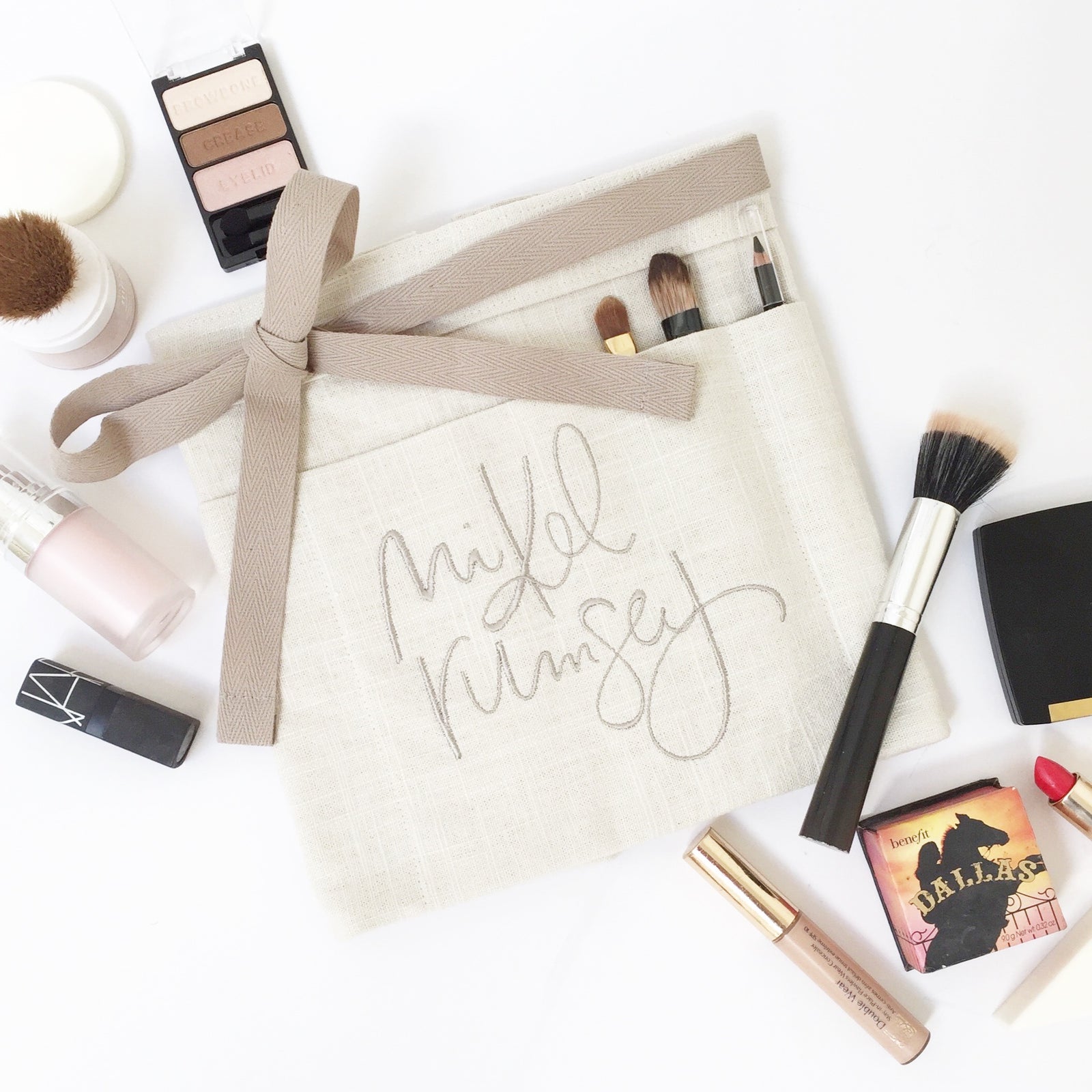 Custom Apron with Twill Ties - Short length